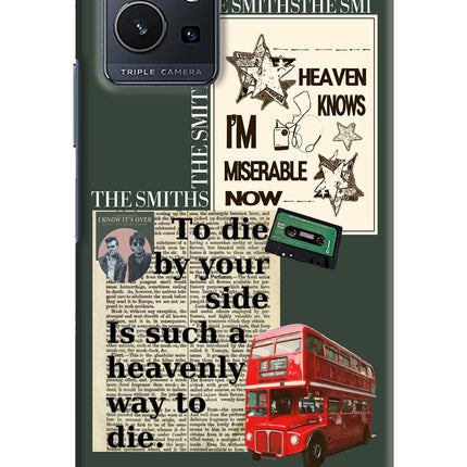 The Smiths Vivo Y75 5G/Vivo T1 5G Hard Case Back Cover by Casekaro
