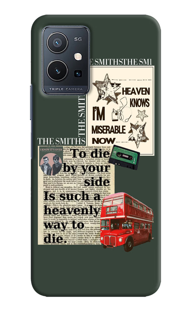 The Smiths Vivo Y75 5G/Vivo T1 5G Hard Case Back Cover by Casekaro