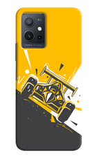 Track King Vivo Y75 5G/Vivo T1 5G Hard Case Back Cover by Casekaro