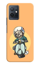 Undead Biker Vivo Y75 5G/Vivo T1 5G Hard Case Back Cover by Casekaro