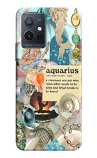Aquarius Zodiac Vivo Y75 5G/Vivo T1 5G Hard Case Back Cover by Casekaro