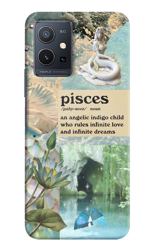 Pisces Zodiac Vivo Y75 5G/Vivo T1 5G Hard Case Back Cover by Casekaro