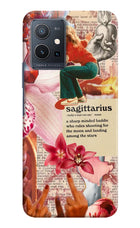 Sagittarius Zodiac Vivo Y75 5G/Vivo T1 5G Hard Case Back Cover by Casekaro
