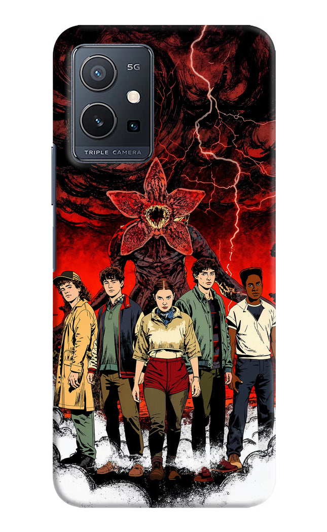 Ordinary Things Characters Vivo Y75 5G/Vivo T1 5G Hard Case Back Cover by Casekaro