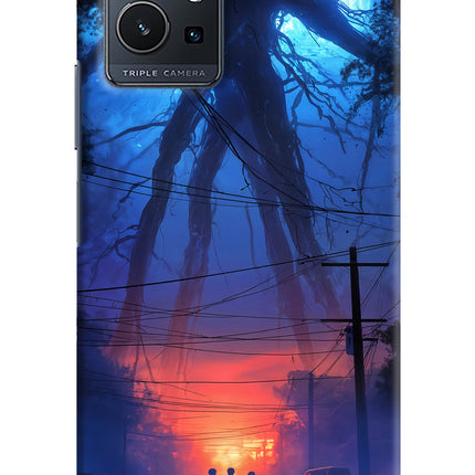 Ordinary Things Shadow Vivo Y75 5G/Vivo T1 5G Hard Case Back Cover by Casekaro