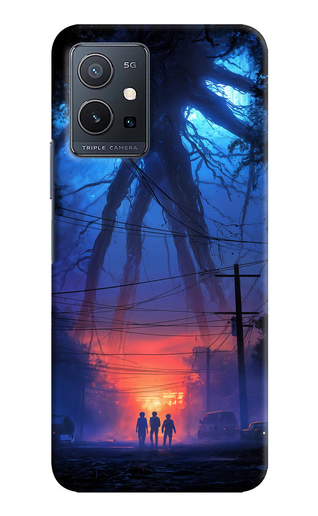 Ordinary Things Shadow Vivo Y75 5G/Vivo T1 5G Hard Case Back Cover by Casekaro