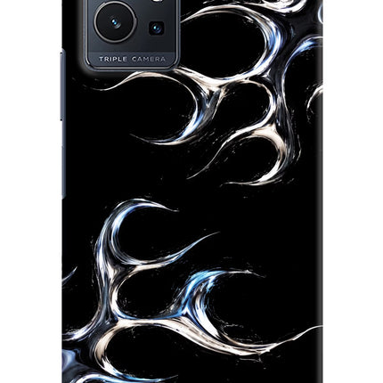 Chrome Tribal Vivo Y75 5G/Vivo T1 5G Hard Case Back Cover by Casekaro