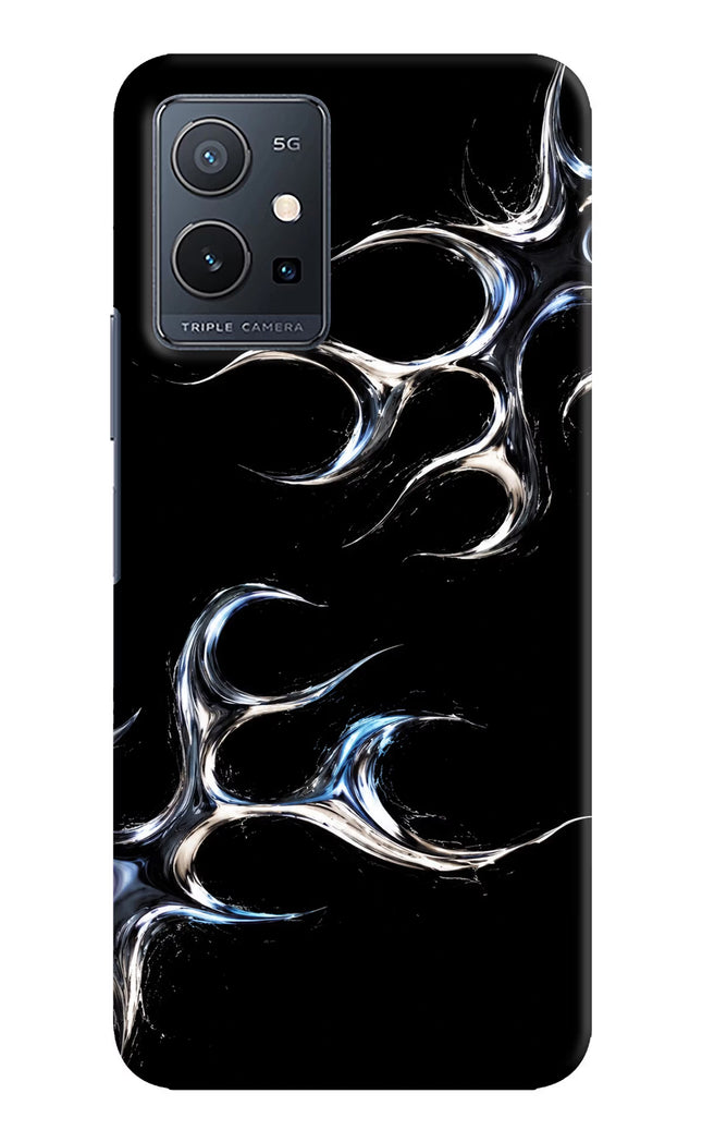 Chrome Tribal Vivo Y75 5G/Vivo T1 5G Hard Case Back Cover by Casekaro