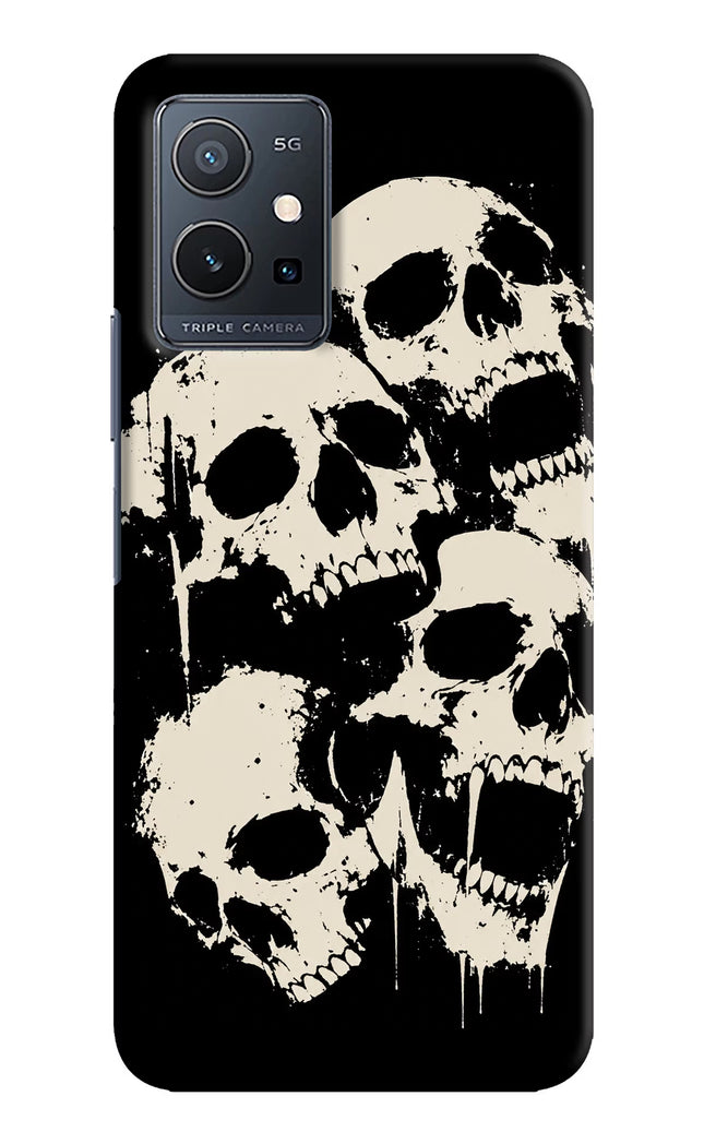 Dead Stack Vivo Y75 5G/Vivo T1 5G Hard Case Back Cover by Casekaro