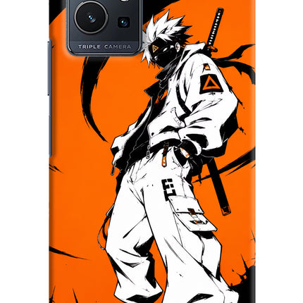 Street Samurai  Vivo Y75 5G/Vivo T1 5G Hard Case Back Cover by Casekaro