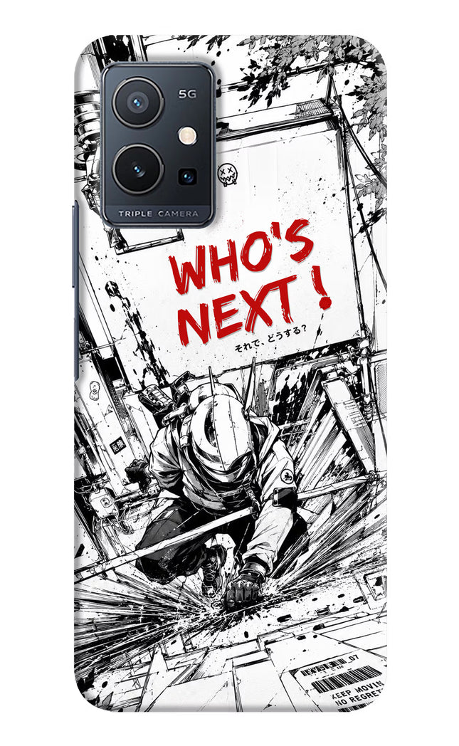 Who's Next Vivo Y75 5G/Vivo T1 5G Hard Case Back Cover by Casekaro