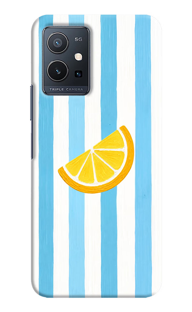 Summer Lemon Vivo Y75 5G/Vivo T1 5G Hard Case Back Cover by Casekaro