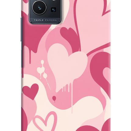Hearty case Vivo Y75 5G/Vivo T1 5G Hard Case Back Cover by Casekaro
