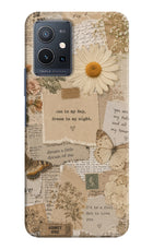 Vintage case Vivo Y75 5G/Vivo T1 5G Hard Case Back Cover by Casekaro