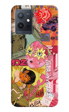 Funkover Vivo Y75 5G/Vivo T1 5G Hard Case Back Cover by Casekaro