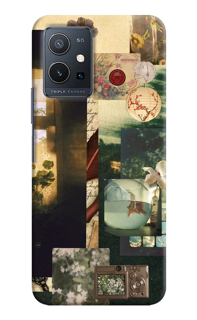Summer Vivo Y75 5G/Vivo T1 5G Hard Case Back Cover by Casekaro