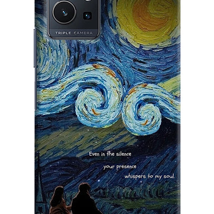Softcore Vivo Y75 5G/Vivo T1 5G Hard Case Back Cover by Casekaro