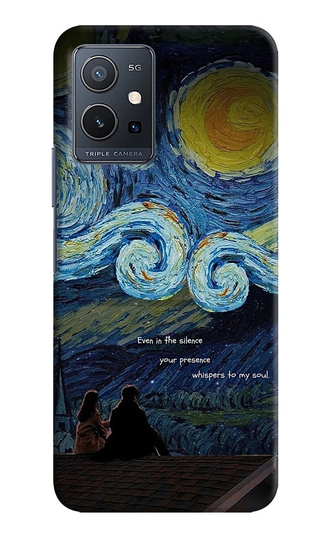 Softcore Vivo Y75 5G/Vivo T1 5G Hard Case Back Cover by Casekaro