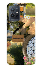Rain Vivo Y75 5G/Vivo T1 5G Hard Case Back Cover by Casekaro