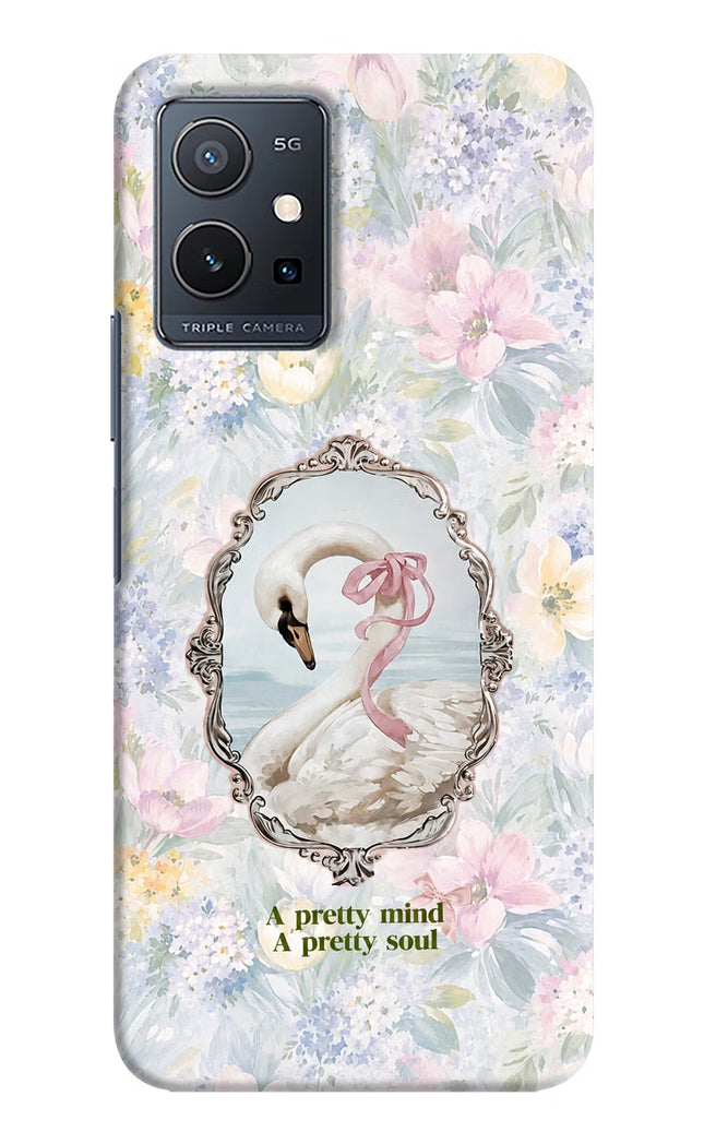 Pretty Mind Pretty Soul Vivo Y75 5G/Vivo T1 5G Hard Case Back Cover by Casekaro