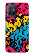 Graffiti Vibe Vivo Y75 5G/Vivo T1 5G Hard Case Back Cover by Casekaro