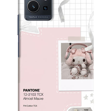 Pantone Asthetic Vivo Y75 5G/Vivo T1 5G Hard Case Back Cover by Casekaro