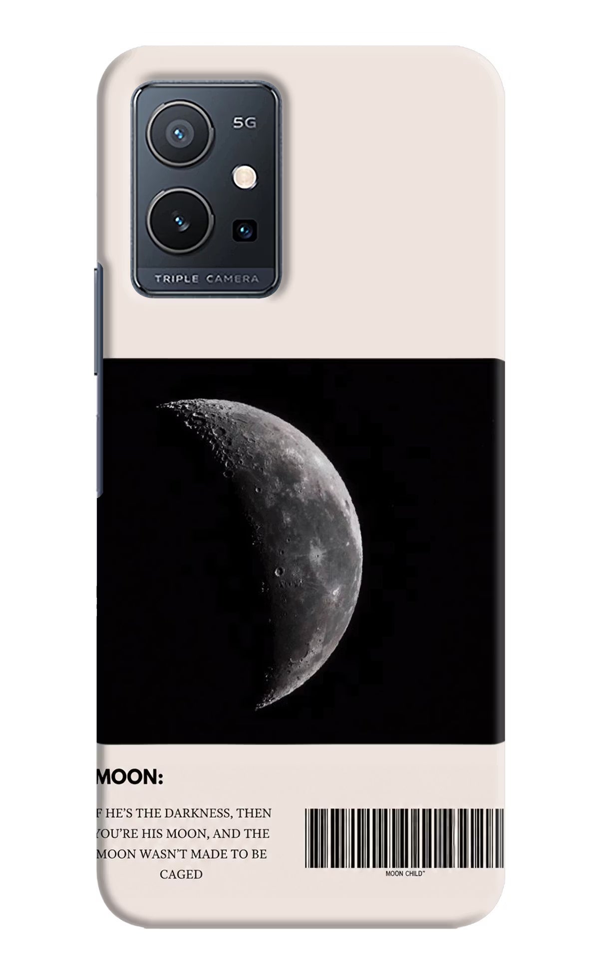 Moon Phase Vivo Y75 5G/Vivo T1 5G Back Cover