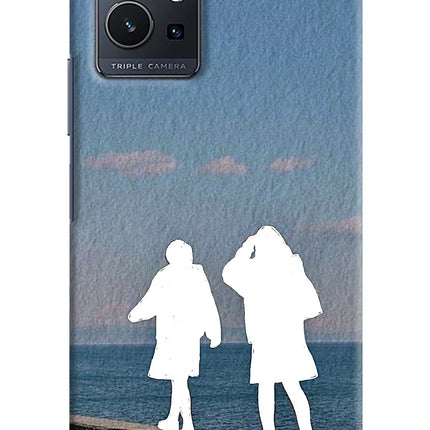 Coastal Dream Vivo Y75 5G/Vivo T1 5G Hard Case Back Cover by Casekaro