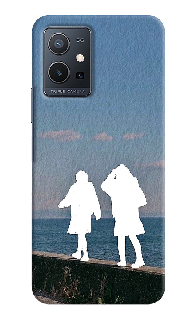 Coastal Dream Vivo Y75 5G/Vivo T1 5G Hard Case Back Cover by Casekaro