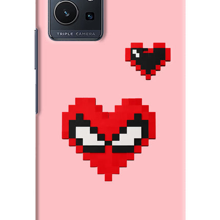 Gwen Heart Vivo Y75 5G/Vivo T1 5G Hard Case Back Cover by Casekaro