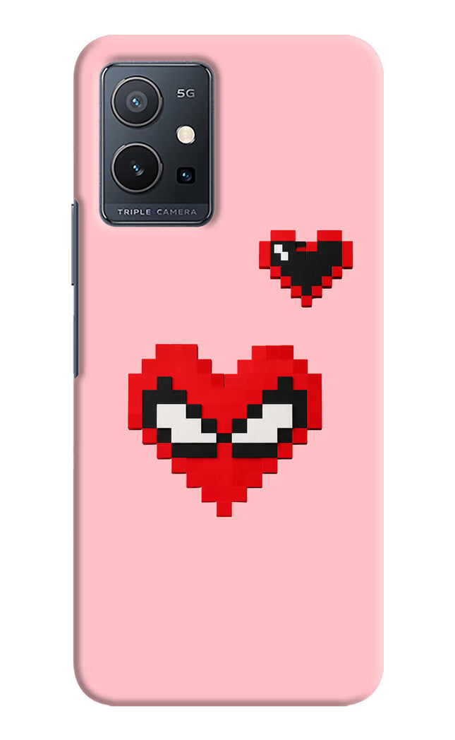 Gwen Heart Vivo Y75 5G/Vivo T1 5G Hard Case Back Cover by Casekaro