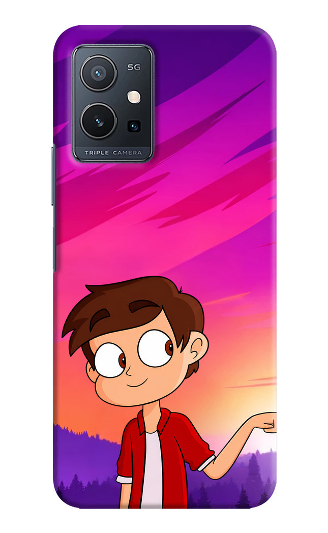 Marco Sunset Vivo Y75 5G/Vivo T1 5G Hard Case Back Cover by Casekaro