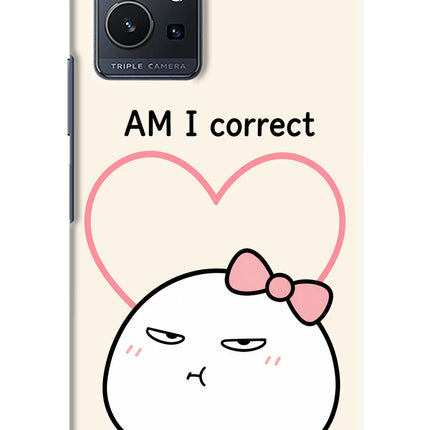 Always Right Vivo Y75 5G/Vivo T1 5G Hard Case Back Cover by Casekaro