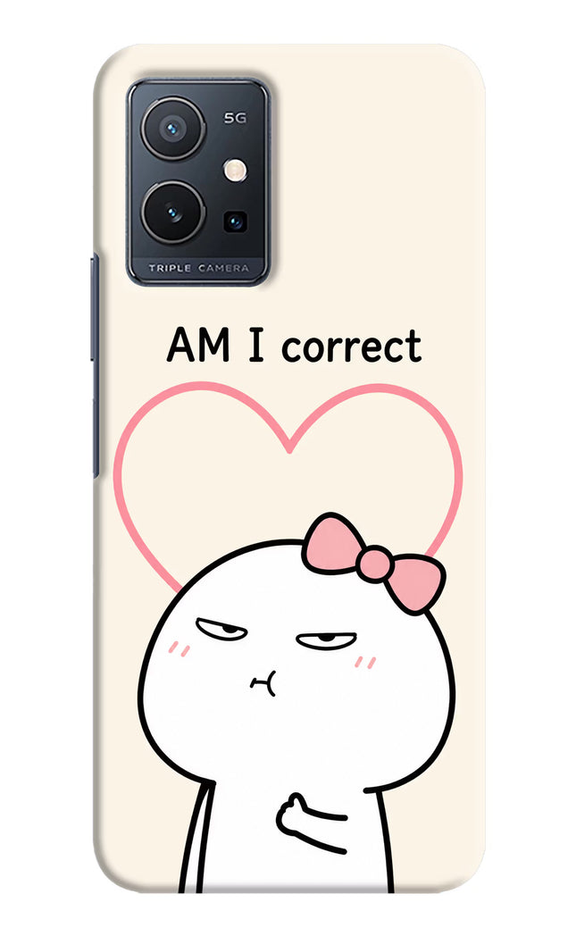 Always Right Vivo Y75 5G/Vivo T1 5G Hard Case Back Cover by Casekaro