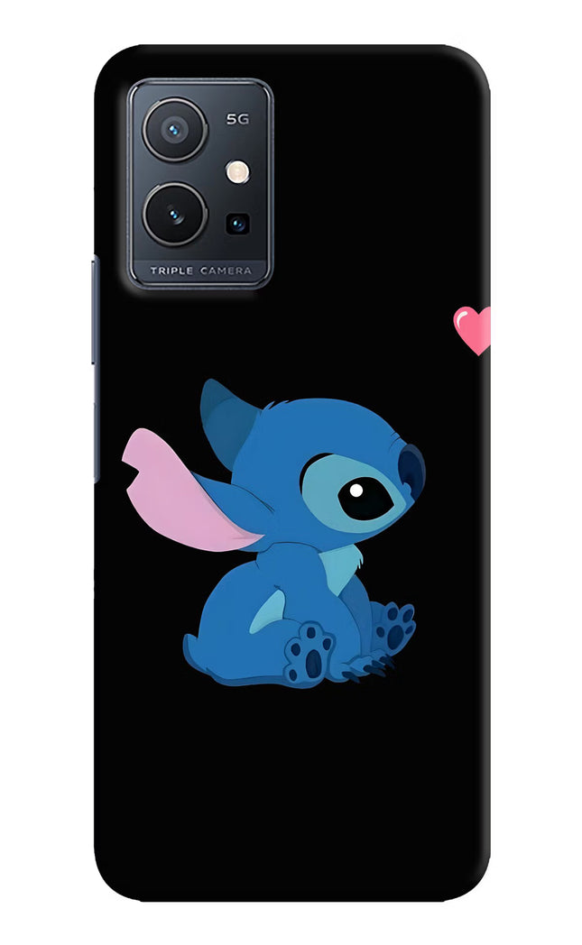 Stitch Crush Vivo Y75 5G/Vivo T1 5G Hard Case Back Cover by Casekaro