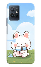 Bunny Treat Vivo Y75 5G/Vivo T1 5G Hard Case Back Cover by Casekaro