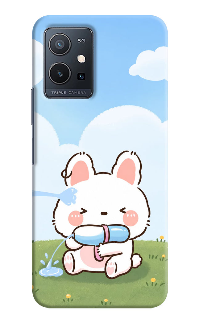 Bunny Treat Vivo Y75 5G/Vivo T1 5G Hard Case Back Cover by Casekaro