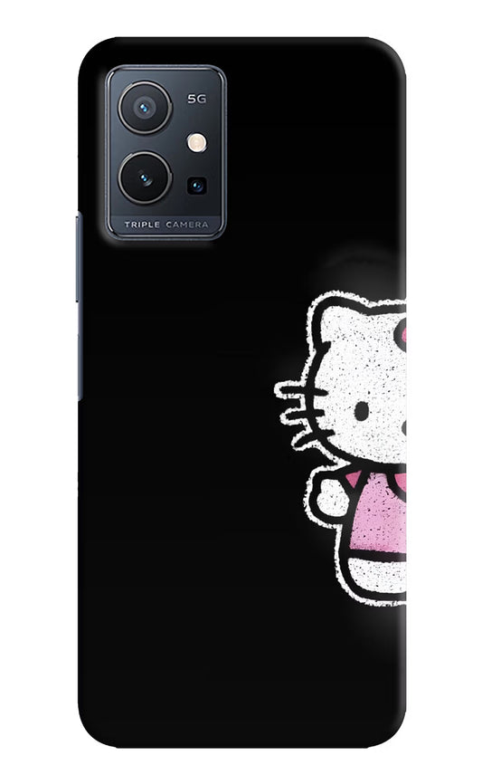 Kitty Charm Vivo Y75 5G/Vivo T1 5G Hard Case Back Cover by Casekaro