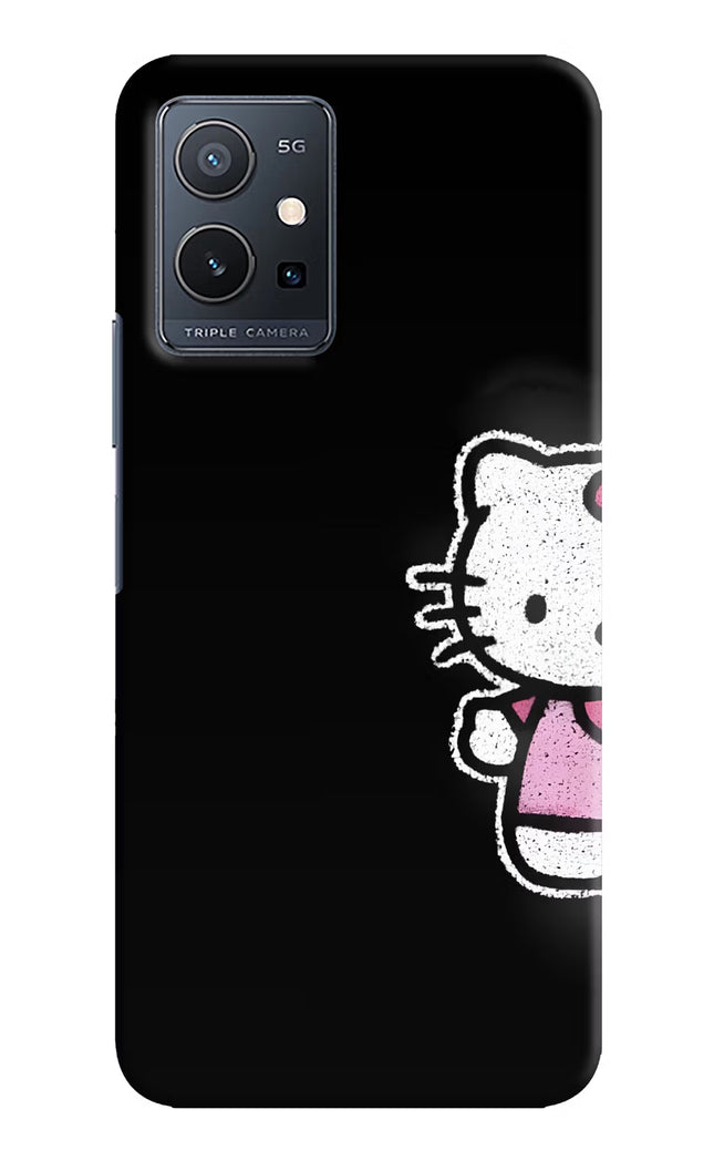 Kitty Charm Vivo Y75 5G/Vivo T1 5G Hard Case Back Cover by Casekaro