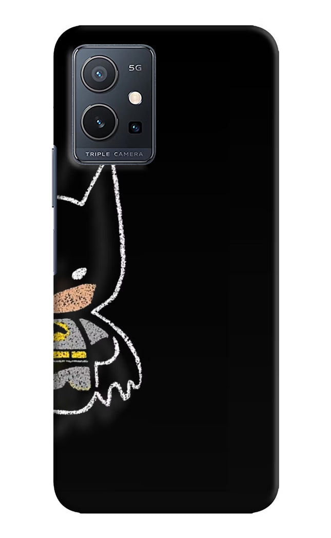 Bat Kitty Vivo Y75 5G/Vivo T1 5G Hard Case Back Cover by Casekaro
