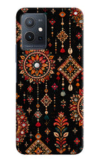 Boho Noir Vivo Y75 5G/Vivo T1 5G Hard Case Back Cover by Casekaro