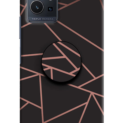 Geometric Pattern Vivo Y75 5G/Vivo T1 5G Pop Case by Casekaro