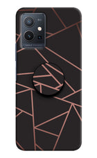 Geometric Pattern Vivo Y75 5G/Vivo T1 5G Pop Case by Casekaro