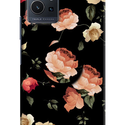 Flowers Vivo Y75 5G/Vivo T1 5G Pop Case by Casekaro