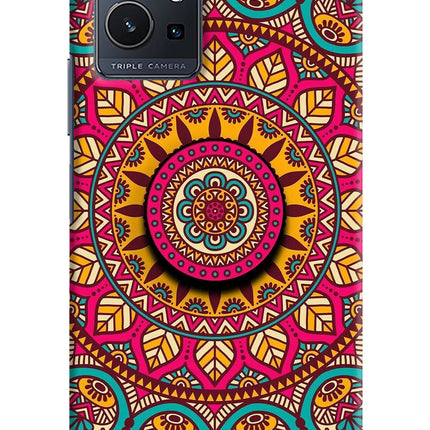 Mandala Vivo Y75 5G/Vivo T1 5G Pop Case by Casekaro