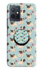 Pug Dog Vivo Y75 5G/Vivo T1 5G Pop Case by Casekaro