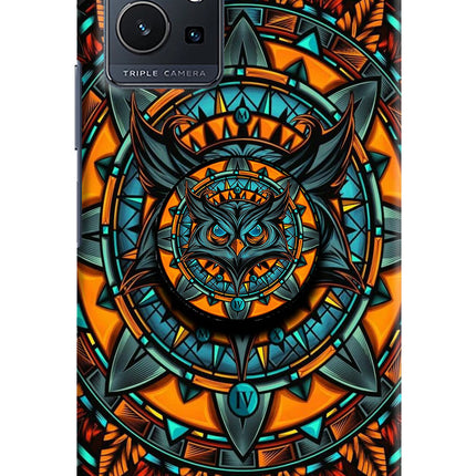 Angry Owl Vivo Y75 5G/Vivo T1 5G Pop Case by Casekaro