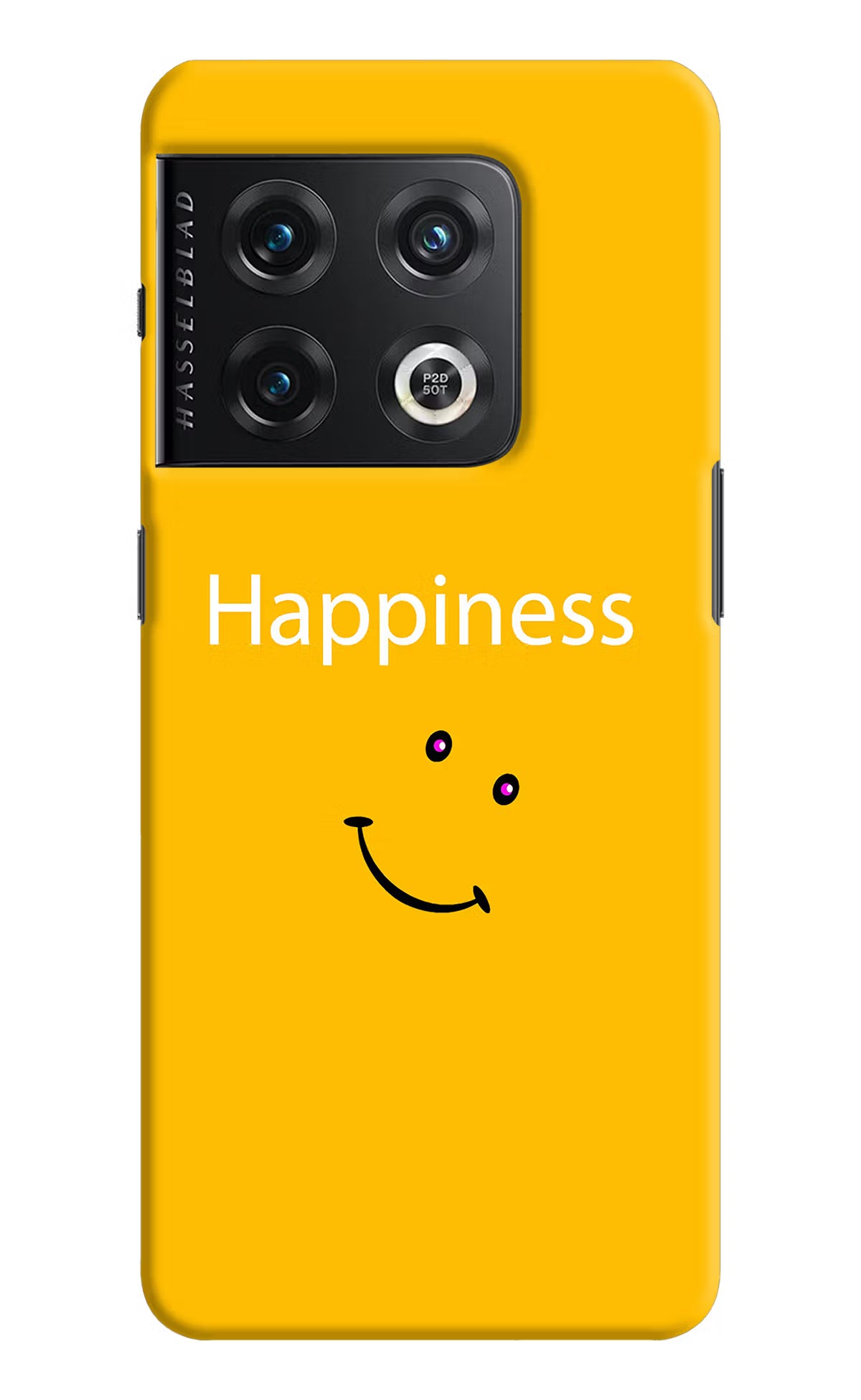 Happiness With Smiley OnePlus 10 Pro 5G Hard Case Back Cover by Casekaro