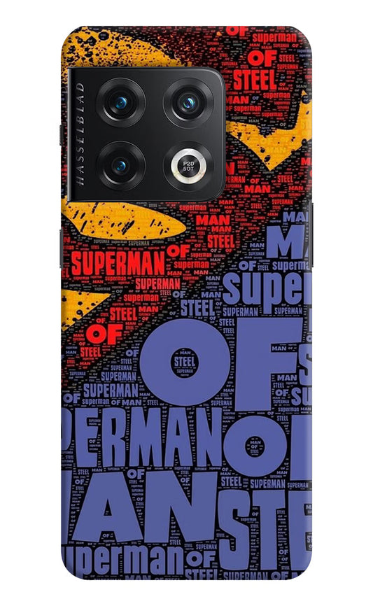 Superman OnePlus 10 Pro 5G Hard Case Back Cover by Casekaro
