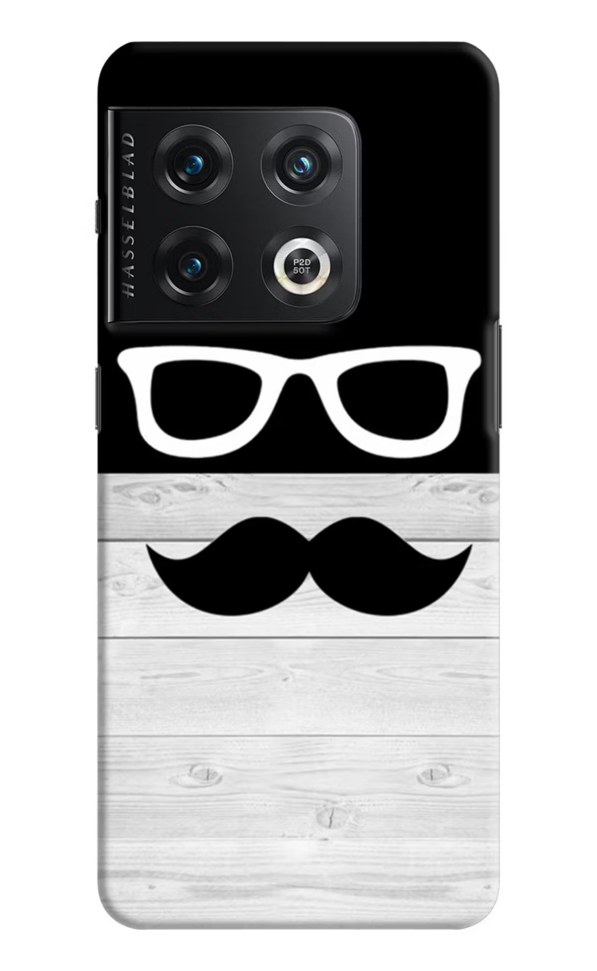 Mustache OnePlus 10 Pro 5G Hard Case Back Cover by Casekaro